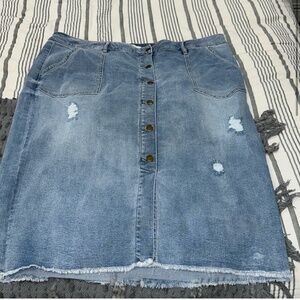 Jean Skirt